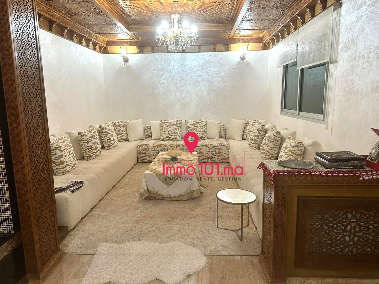 Location villa meublée à Harhoura ZLLVM2444